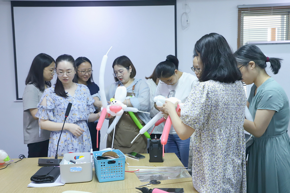 中秋節氣球diy活動